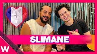 🇫🇷 Slimane (France) describes Eurovision 2024 staging for 