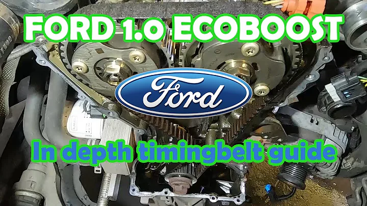 FORD 1.0 EcoBoost SFJA 2013 WET belt replacement and sump cleaning in DEPTH guide Belt in oil