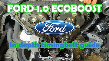 FORD 1.0 EcoBoost SFJA 2013 WET belt replacement and sump cleaning in DEPTH guide Belt in oil