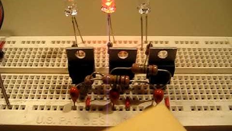 3 Transistor Ring Oscillator