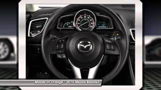 2015 Mazda Mazda3 Orange CA 00150385