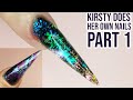 Galaxy Look on my Own Nails | Part One