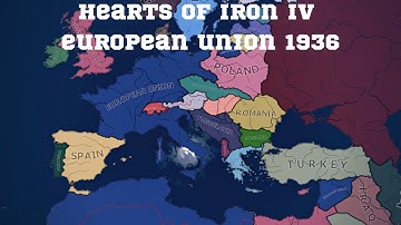 EU in 1936 - HOI4 Timelapse