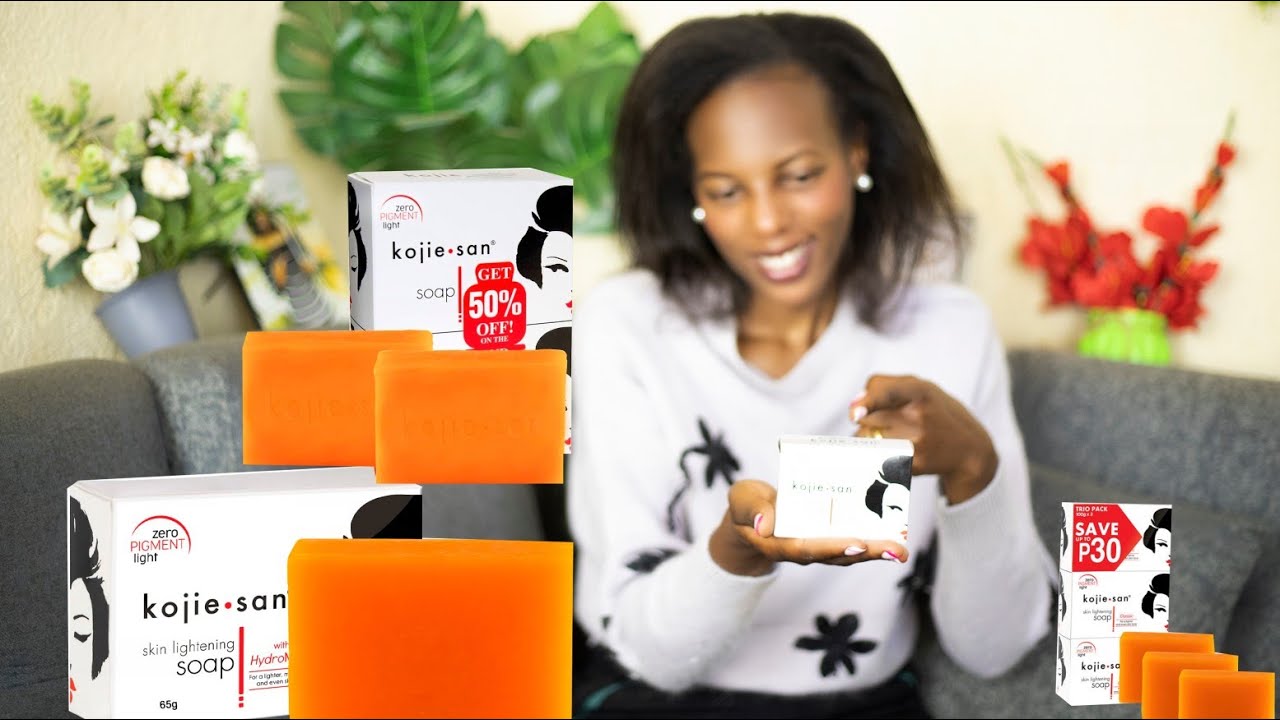 Isabune nziza ya Kojie san Icyesha/Ikiza inkovu ni biheri/Menya ibyiza byayo👌😍