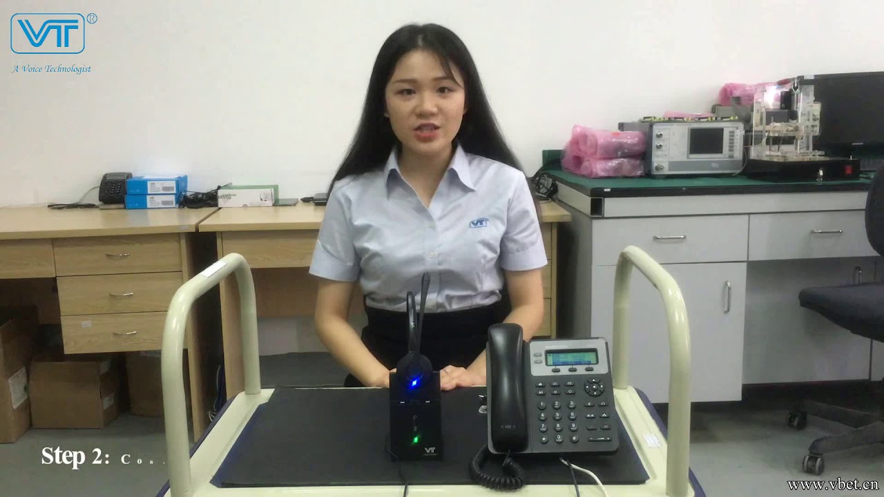VT9000 DECT Set Up and Connect with Grandstream Phone System
