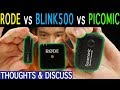 RODE GO vs Saramonic Blink 500 vs Picomic | Noise Floor | Distance | Battery Life | Obstruction Test