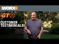 Customer Testimonials | WORX GT 2.0 Cordless Grass Trimmer