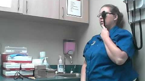 Eye Examination Snellen Chart