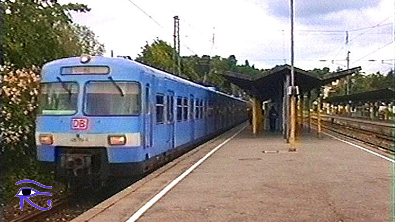 Rundreisen mit dem ET420 auf der S6 zwischen München-Starnberg Sommer 2001