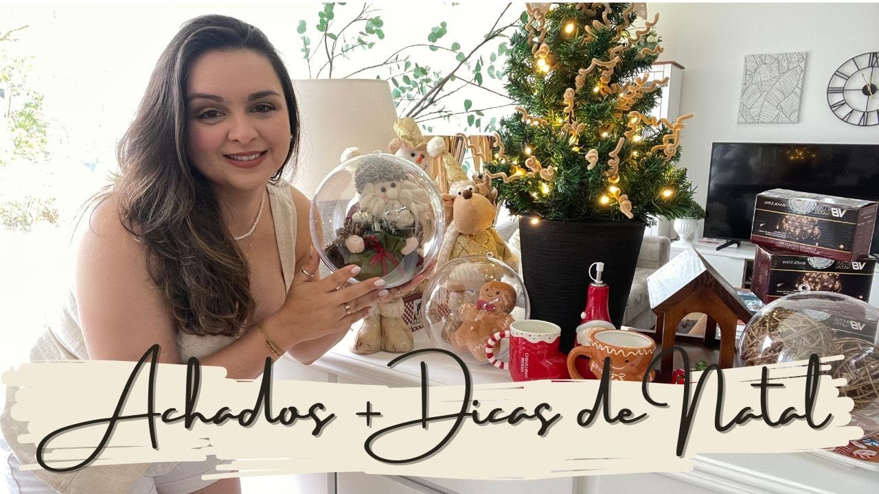 Achadinhos + DICAS e ideias de Natal!!!