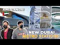 DUBAI NEW METRO STATIONS EXPO 2020 TOUR | OFW DAY OFF GALA | TAGALOG VLOG