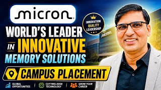 Micron Hiring Freshers | Pool Campus Drive | Campus Interview | Dr. Arvind Singh Pemawat |
