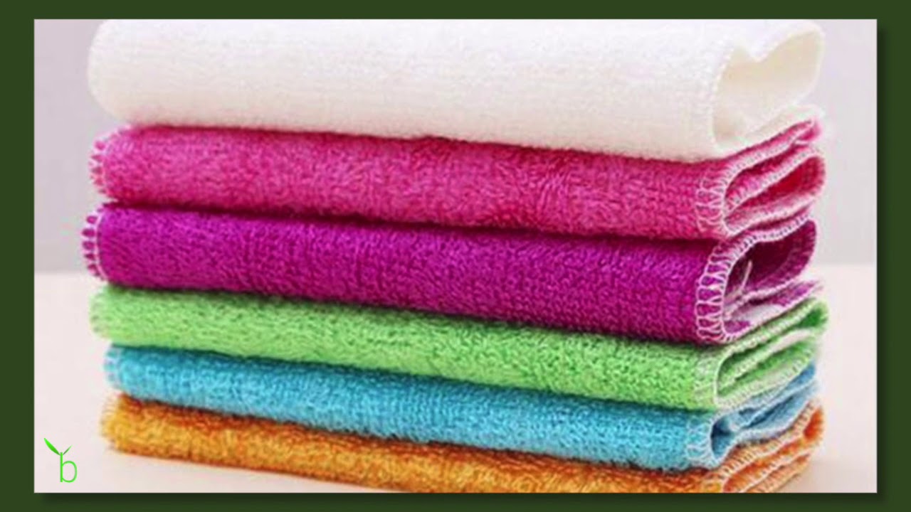 Bamboo Fibre Dish Cloth YouTube