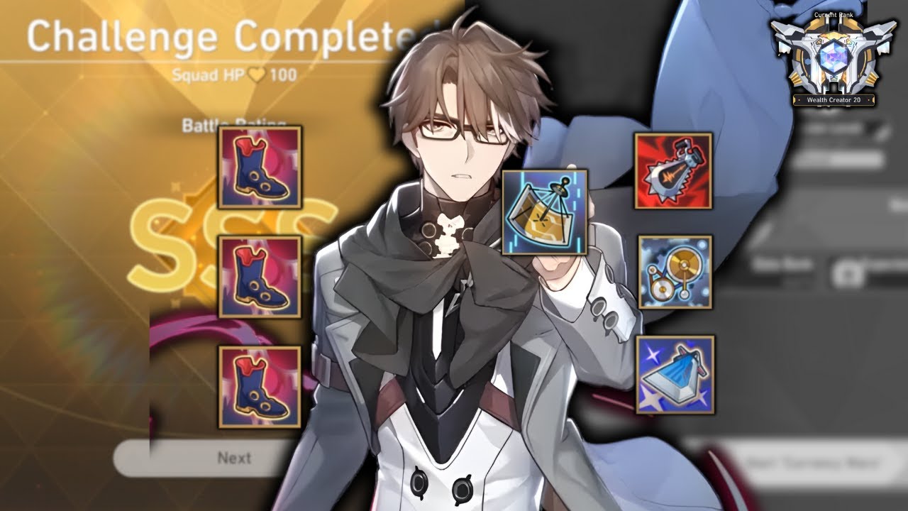 Welt 1 Cycle With 9 Debuff | 3* 3 Stars Acheron, Dan Heng PT & Pela | Currency Wars Full Run