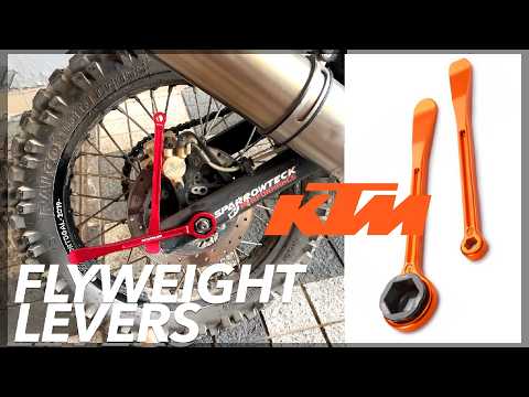 FLYWEIGHT TYRE LEVERS FROM ALIBABA - KTM POWERPARTS LEVERS