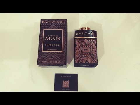 bvlgari man in black limited edition review