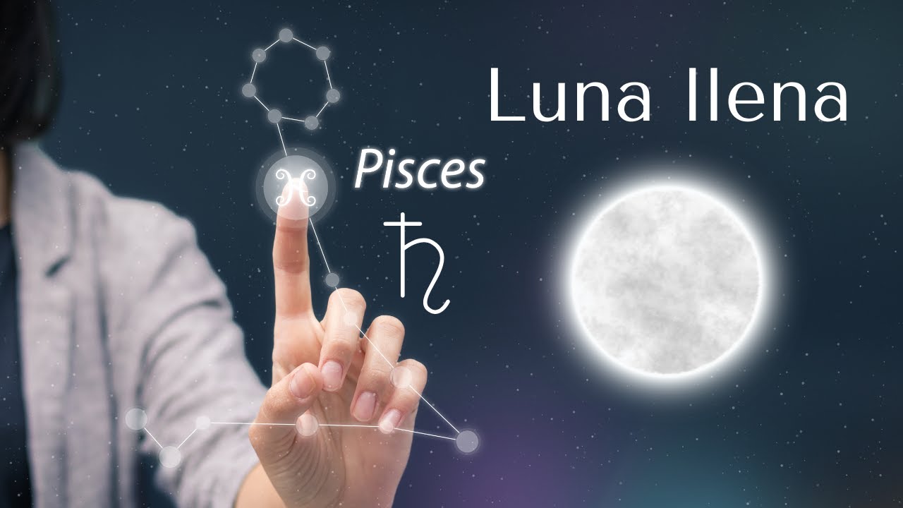 Luna Llena en Piscis 30 Agosto 2023 - YouTube