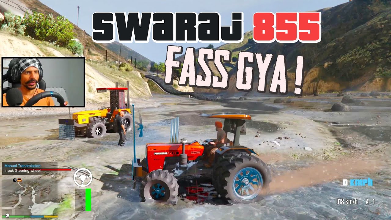 SWARAJ 855  6x6  FASS GYA !  TOCHAN PAKE KADEYA GTA  x BrarTV