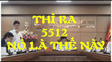 HOÁ RA ĐÂY MỚI LÀ TINH THẦN ĐỔI MỚI CỦA CÔNG VĂN 5512