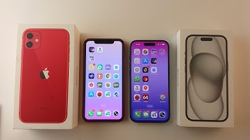 Сравнение iPhone 11 vs iPhone 15 разница 4 года