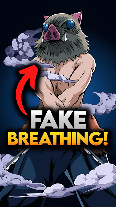 Beast Breathing is Fake Breathing Style! Demon Slayer Explained #demonslayer #shorts