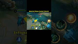 Belerick Flicker Combo Tutorial Mobile Legends #belerick #mlbb #shorts #tutorial