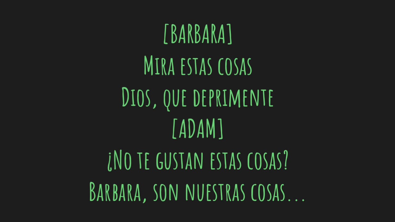 Beetlejuice the musical- Barbara 2.0 (Sub. Español)