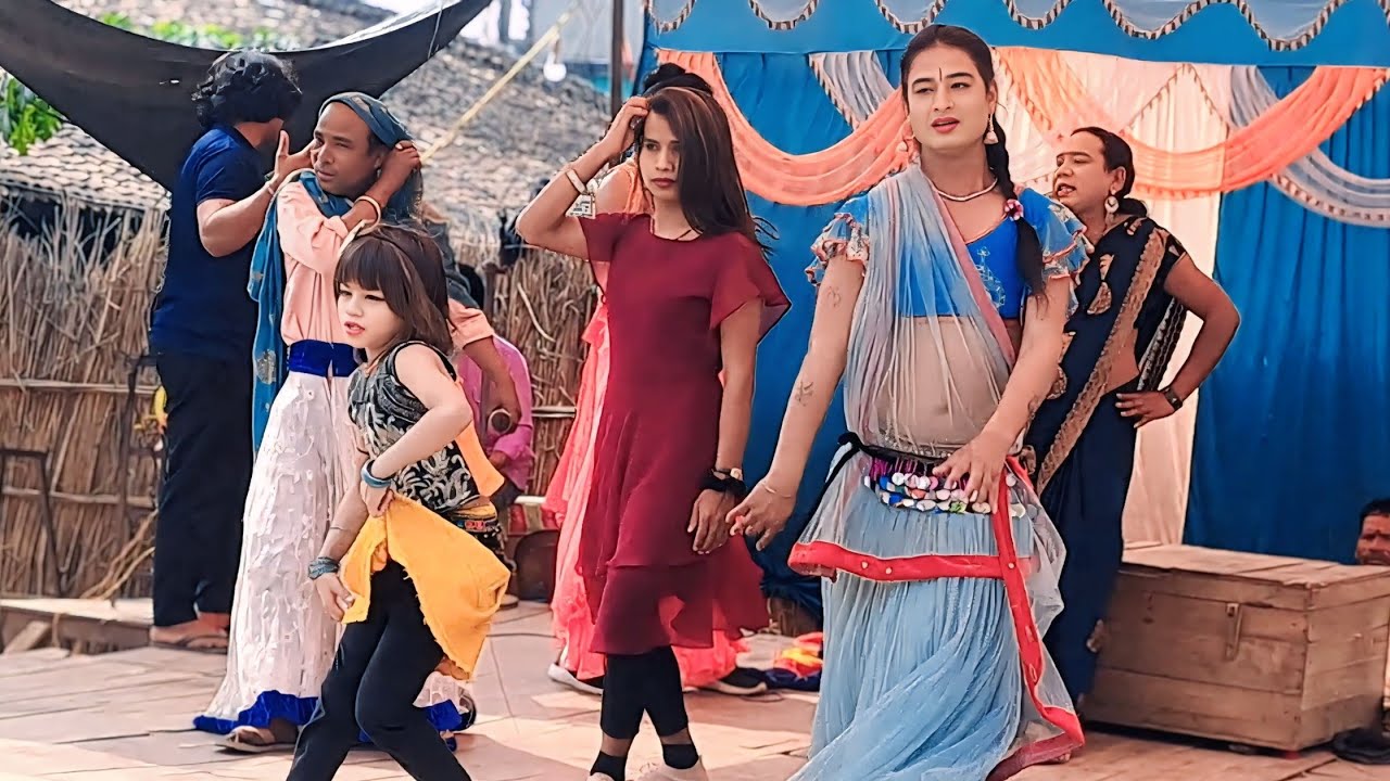 सोहर बधाई गीत | मन रजना हो मन रजना | नाच का डांसर ने बधाई लेकर ही छोड़ा | Laxmipur Nach Porgram 