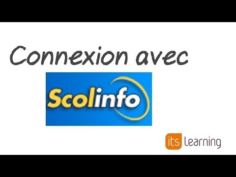 itslearning France : accéder à Scolinfo via l'ENT itslearning