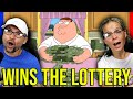 Teacher Reaction to &quot;FAMILY GUY&quot; - WINS THE LOTTERY