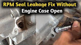 Honda CG 125 RPM Seal Leakage Fix Without Engine Case Opening | RPM Cable Replacement