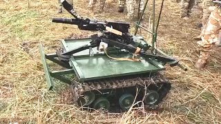 Наземный дрон СЭМ-350 армии России поступил на испытания