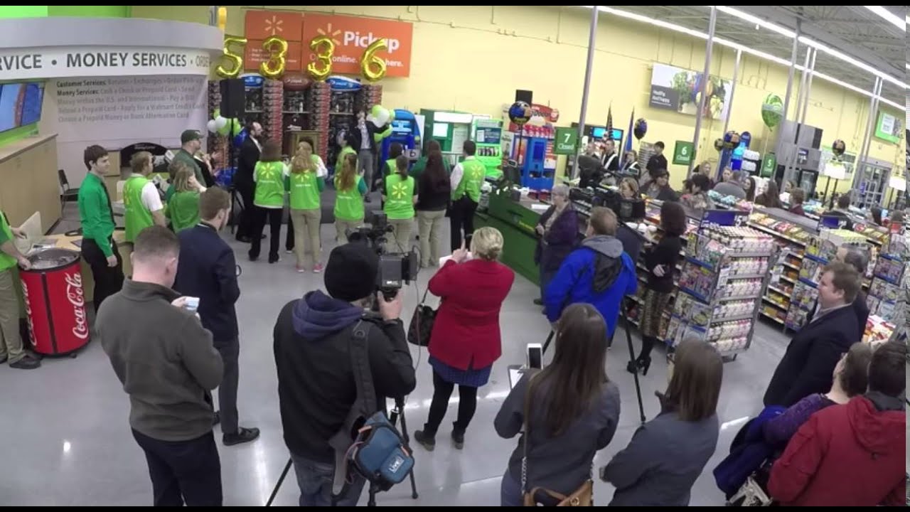 Walmart Neighborhood Market Grand Opening in Jenks, OK YouTube