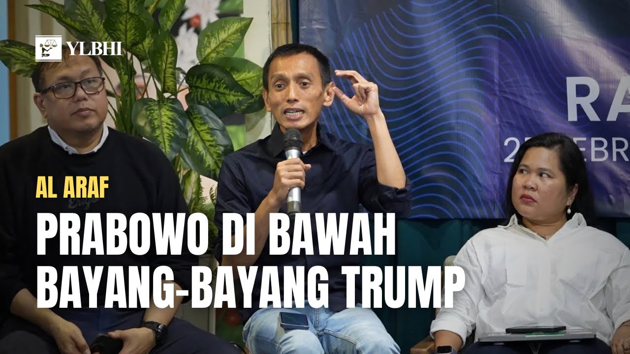 Prabowo di Bawah Bayang-Bayang Trump (Al Araf)