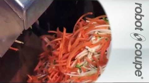 Robot Coupe CL50 Ultra Julienne of carrots