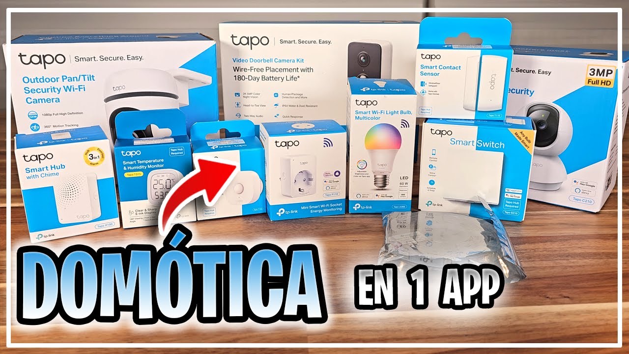 Cómo empezar tu Casa DOMOTICA con TAPO! Todo en 1 App 