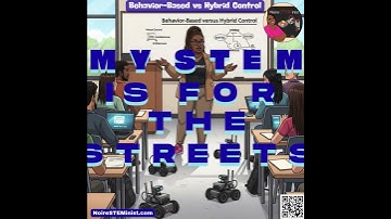 🎓NoireSTEMinist® Tutorials:  Hybrid vs Behavior Based Control #RoboticsEngineer #Engineering #Robots