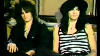 Nikki Sixx &amp; Tommy Lee interview w/ Much More Music (1985)