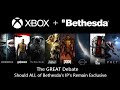 The GREAT Debate: Should Microsoft Keep ALL of the Bethesda IP's Exclusive to Xbox & PC?