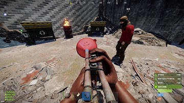 Busking in Outpost Rust