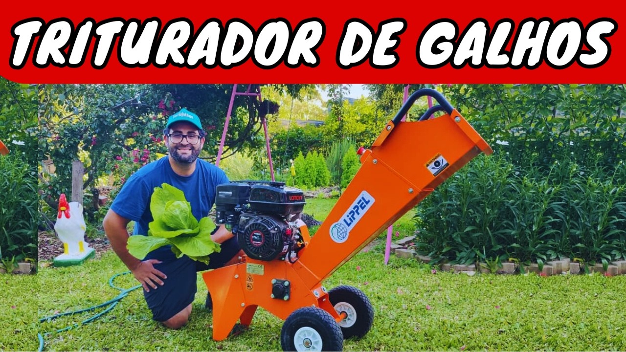 ✅O MELHOR E MAIS FORTE TRITURADOR DE GALHOS E FOLHAS BIO 70G
