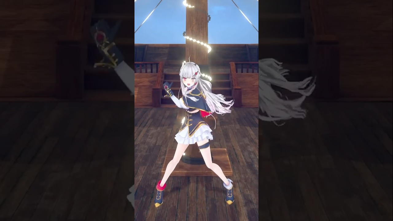 🛳 #しおざきわんだーらんど 🌊 船の上で踊ってみた!! #にじさんじ #石神のぞみ