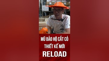 Mũ Bảo Hộ Cắt Cỏ Reload Kiểu Dáng Mới Có Vành Rộng Nhẹ Hơn