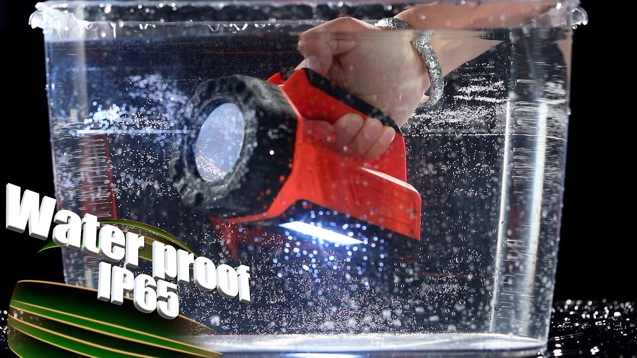 850lm 7 Light Modes Power Bank IPX4 Waterproof Perfect Search Flashlight for Emergency Hiking Home