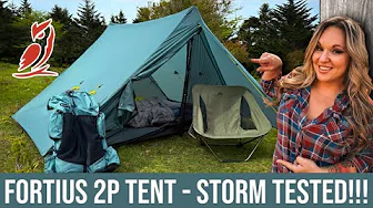 Outdoor Vitals Fortius 2P Trekking Pole Tent Review | First Test in Grayson Highlands