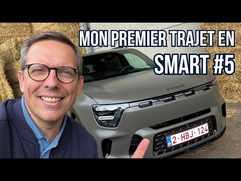 Premier Trajet - Smart #5 : Mes 115 premiers kilomètres à son volant !