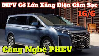 MPV Cỡ Lớn Xăng Điện Cắm Sạc BYD M9 Giao Ngay Lăn Bánh Cực Tiết Kiệm | CarTVnew
