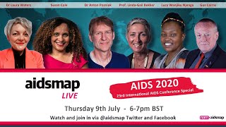 aidsmapLIVE: AIDS 2020 special