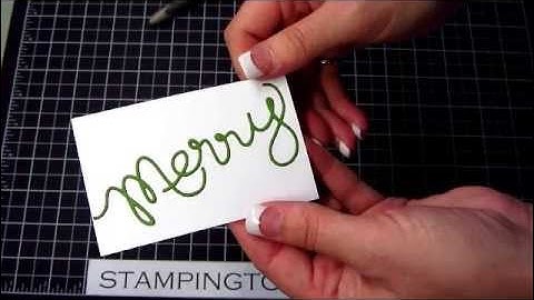 How To Use Expressions Thinlits Dies