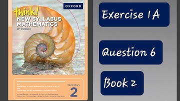 Exercise 1A (Linear Functions ) Question 6 Think New Syllabus Mathematics 8th Edition Book 2